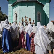 Крестный ход на Петра и Павла в Стрельниково