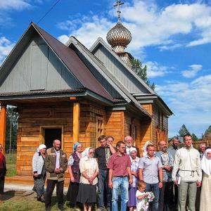Алтай. Церковь РПСЦ. Мульта, 2011 г.