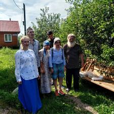 У наставника поморской общины. Городцы, 2021 г.