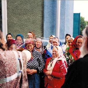 Молдавия - Украина. Освящение плодов. Тирасполь, 1996 г.