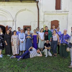 Новгород Великий. Участники экспедиции в Новгороде, 2022 г.