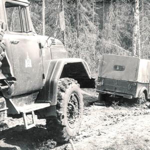 Оренбург. Экспедиционный транспорт. Оренбург, 1974 г.