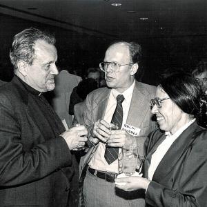 Америка. О. Иоанн Мейендорф и Роберт Виттакер. Вашингтон, 28 мая 1988 г.