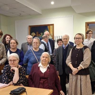 Чествование Ирины Васильевны Поздеевой в МГУ